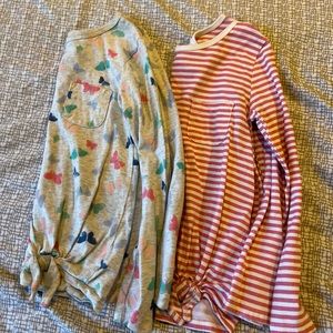 Girls size 6/6x carters long sleeve shirt lot